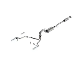 Borla 2021-2024 Ford F-150 3.3L V6 Cat-Back Exhaust System S-Type