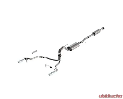Borla 2021-2024 Ford F-150 3.3L V6 Cat-Back Exhaust System ATAK - 140879