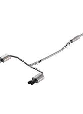 Borla Exhaust Cat-Back System S-Type for 2021-2025 Kia K5 GT 2.5L, Black Chrome Tips                                     - 140891BC - Image 3