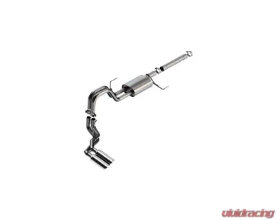 Borla 2021-2024 Ford F-150 3.5L V6 PowerBoost Cat-Back Exhaust System S-Type - 140904