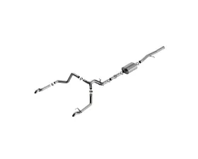 Borla 2022-2023 Chevrolet Silverado 1500 ZR2/ GMC Sierra 1500 AT4X Cat-Back Exhaust System ATAK