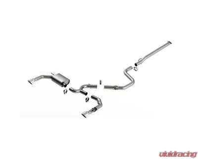 Borla 2022-2024 Hyundai Elantra N Cat-Back Exhaust System S-Type - 140925