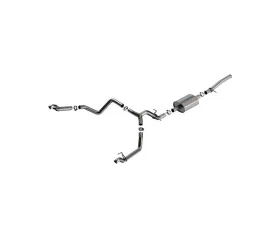 Borla 2023-2025 Chevrolet Silverado 1500/ GMC Sierra 1500 Cat-Back Exhaust System
