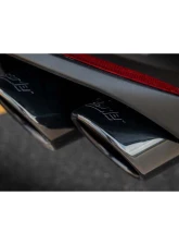 Borla Exhaust Cat-Back System ATAK for 2024-2025 Ford Mustang GT, 3" Dual Quad Tips                                     - 140970BC - Image 3