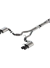 Borla Exhaust 2024-2025 Ford Mustang GT 5L V8 ATAK Cat-Back Exhaust System with Quad Tips                                     - 140970CFBA - Image 3