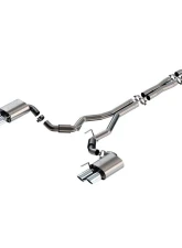 Borla Exhaust Cat-Back System ATAK for 2024-2025 Ford Mustang GT 5L V8, 3" Dual Quad Tips                                     - 140970 - Image 3