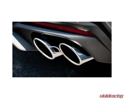 Borla Exhaust Cat-Back System ATAK for 2024-2025 Ford Mustang GT 5L V8, 3" Dual Quad Tips - 140970