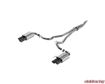 Borla 2024-2025 Ford Mustang EcoBoost Cat-Back Exhaust System ATAK Part # 140982BC - 140982BC