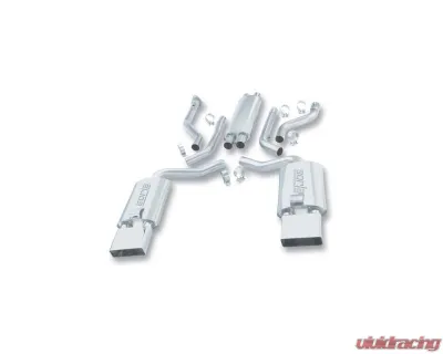 Borla 1992-1996 Chevrolet Corvette C4 Cat-Back Exhaust System - 14385