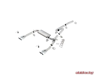 Borla Camaro SS/ Camaro Z/28/ Trans-Am/ Firebird/ Formula Firebird 1995-1997 Cat-Back ExhaustSystem - 14555