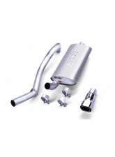 Borla Exhaust Cat-Back System for 1997-1999 Jeep Wrangler TJ, T-304 Stainless Steel, Polished Tip                                     - 14728 - Image 2