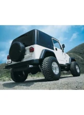 Borla Exhaust Cat-Back System for 1997-1999 Jeep Wrangler TJ, T-304 Stainless Steel, Polished Tip                                     - 14728 - Image 2