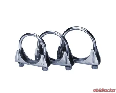 Borla U-Bolt/ Saddle Clamp 3in T-304 Stainless Steel - 18300