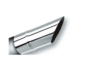 Borla Tip 2.25in Inlet/ 2.25in Outlet Single Round Angle-Cut