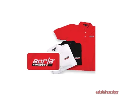 Borla Black Polo Shirt - XL - 21055
