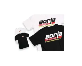 Borla Exhaust Borla Menfts Motorsports White T-Shirt - Small Size