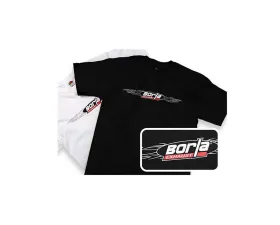 Borla Exhaust Borla Menfts Wireframe Black Crew Neck T-Shirt - Large Size
