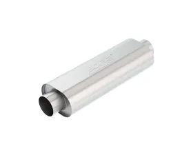 Borla XR-1 Multi-Core Racing Muffler 4in Center Inlet/ 4in Center Outlet 5.5in x 8.5in Oval x 23in Long Body