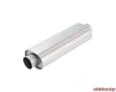 Borla XR-1 Multi-Core Racing Muffler 4in Center Inlet/ 4in Center Outlet 5.5in x 8.5in Oval x 23in Long Body - 400069