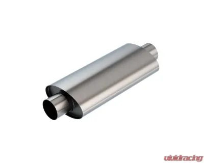 Borla XR-1 Multi-Core Racing Muffler 3in Center Inlet/ 3in Center Outlet 4.25in x 7.88in Oval x 16in Long Body Rotary Engine Equipped Vehicles - 400371