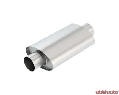 Borla XR-1 Multi-Core Racing Muffler 3in Center Inlet/ 3in Center Outlet 4.25in x 7.88in Oval x 12in Long Body Rotary Engine Equipped Vehicles - 400372