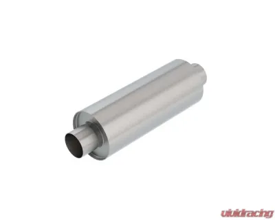 Borla XR-1 Multi-Core Racing Muffler 3in Center Inlet/ 3in Center Outlet 6.25in Round x 16in Long Body Rotary Engine Equipped Vehicles - 400373