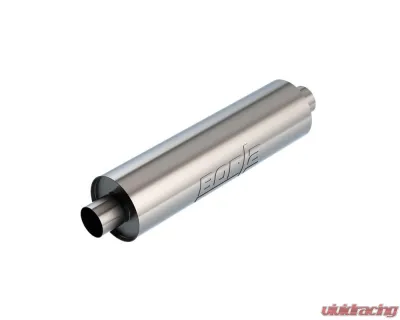 Borla Specialty Muffler Heavy Duty (Truck) 3in Center Inlet/ 3in Center Outlet 6.75in Round x 24in Long Body - 400436