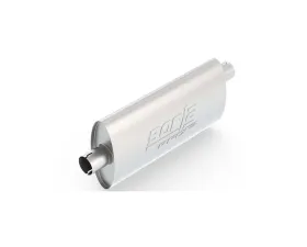 Borla ProXS Muffler 2.25in Offset Inlet/ 2.25in Center Outlet 4in x 9.5in Oval x 19in Long Body Notched Necks