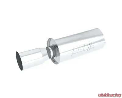 Borla Boomers Muffler Rock-It 2.25in Offset Inlet Pipe/ 4.5in Single Round Tip 6.63in Round x 14in Long Body - 40058