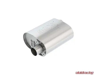 Borla CrateMuffler Muffler Ford Coyote 5.0L V8 Moderate Output 2.5" Offset Inlet/ 2.5" Offset Outlet ATAK - 400858