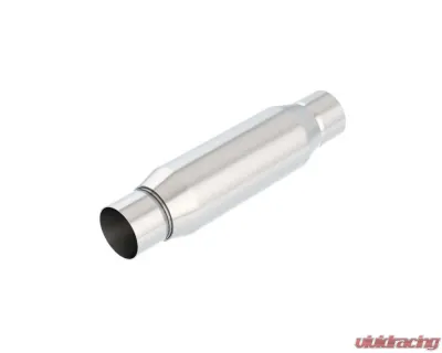Borla CrateMuffler Resonator 2.5" Center Inlet/ 2.5" Center Outlet 3.5" Round X 10" Long Body - 400938