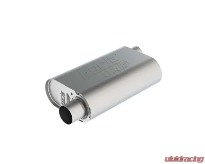 Borla CrateMuffler Muffler Chevrolet LS3 6.2L V8 Stock Output 2.5" Offset Inlet/ 2.5" Offset Outlet ATAK - 400947