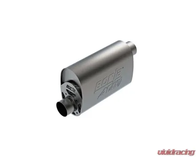 Borla CrateMuffler , Chevrolet LS3 6.2L V8 Stock Output 3" Offset/Offset 14"x6"x10.34" ATAK Part #400960 - 400960