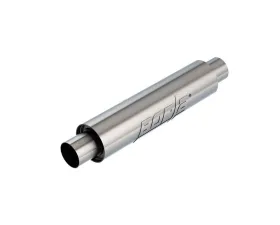 Borla XR-1 Multi-Core Racing Muffler 2.5in Center Inlet/ 2.5in Center Outlet 4in Round x 16in Long Body