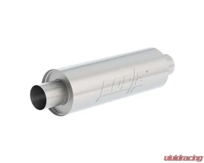 Borla XR-1 Sportsman Racing Muffler 2.5in Center Inlet/ 2.5in Center Outlet 5in Round x 15in Long Body - 401392