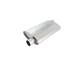 Borla ProXS Muffler 2.25in Offset Inlet/ 2.25in Offset 4in x 9.5in Oval x 14in Long Body