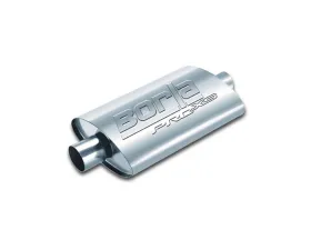 Borla ProXS Muffler 2.25in Center Inlet/ 2.25in Center Outlet 4in x 9.5in Oval x 14in Long Body
