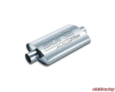 Borla ProXS Muffler 2.25in Center Inlet/ 2.25in Center Outlet 4in x 9.5in Oval x 14in Long Body - 40363
