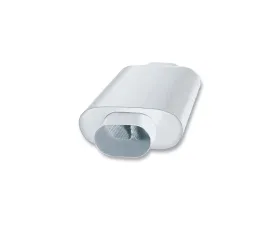 Borla XR-1 Multi-Core Racing Muffler Slim Line 3.5in (4.13in x 2.61in Oval) Center Inlet/ 3.5in Center (4.13in x 2.61in Oval) Outlet 3in x 7.88in Oval x 12in Long Body