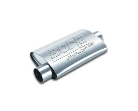 Borla ProXS Muffler 2.25in Offset Inlet/ 2.25in Center Outlet 4.25in x 7.88in Oval x 14in Long Body