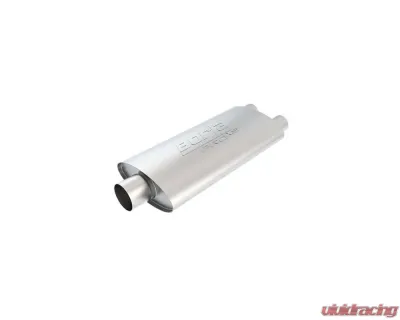 Borla ProXS Muffler 3in Center Inlet/ 2.25in Dual Outlet 4in x 9.5in Oval x 19in Long Body - 40670