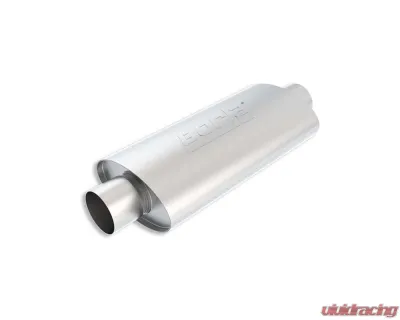 Borla XR-1 Sportsman Racing Muffler 3.5in Center Inlet/ 3.5in Center Outlet 4.5in x 7.88in Oval x 12in Long Body - 40945