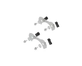 Borla CrateMuffler Endplate Bracket Kit. Bolts To Endplate Of CrateMuffler, Hanger Can Be Welded To Bracket.