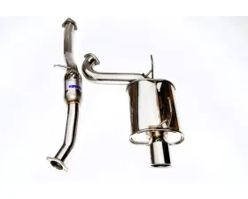 Invidia Q300 Catback Exhaust w/ Single Stainless Steel Tip Honda S2000 2000-2009