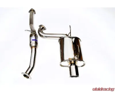Invidia Q300 Catback Exhaust w/ Single Stainless Steel Tip Honda S2000 2000-2009 - HS00HS1GS3
