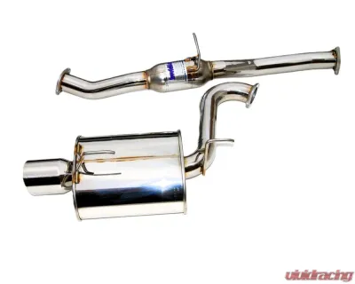 Invidia Q300 Catback Exhaust w/ Single Stainless Steel Tip Honda S2000 2000-2009 - HS00HS1GS3