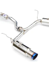 Invidia N1 Catback Exhaust w/ Single Titanium Tip Honda S2000 2000-2009                                     - HS00HS1GTT - Image 2