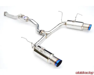 Invidia N1 Catback Exhaust w/ Single Titanium Tip Honda S2000 2000-2009 - HS00HS1GTT