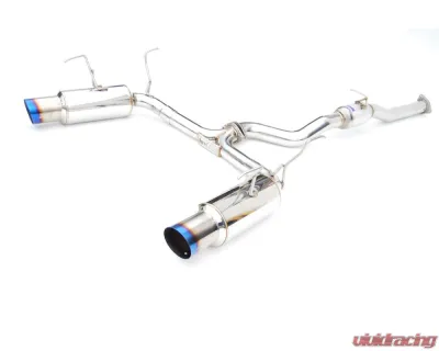Invidia N1 Catback Exhaust w/ Single Titanium Tip Honda S2000 2000-2009 - HS00HS1GTT