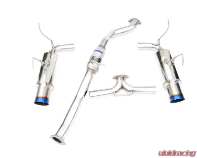 Invidia N1 Catback Exhaust w/ Single Titanium Tip Honda S2000 2000-2009 - HS00HS1GTT